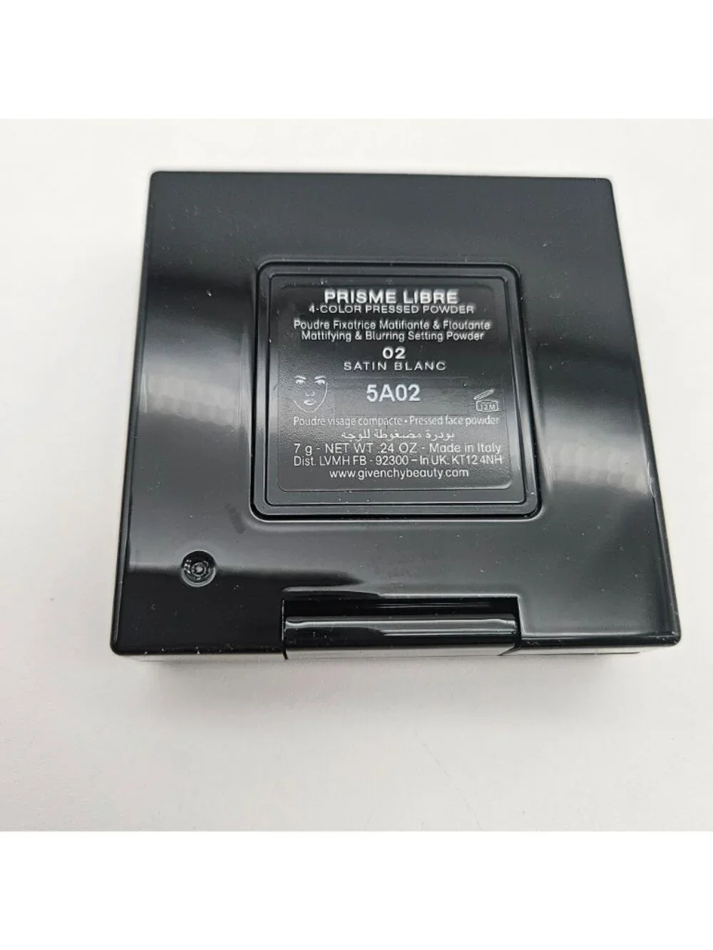 Givenchy Prisme Libre 4 Color Pressed Powder 02 Satin Blanc NEW